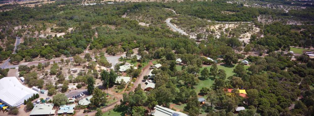 Whiteman Park Village aerial WEB