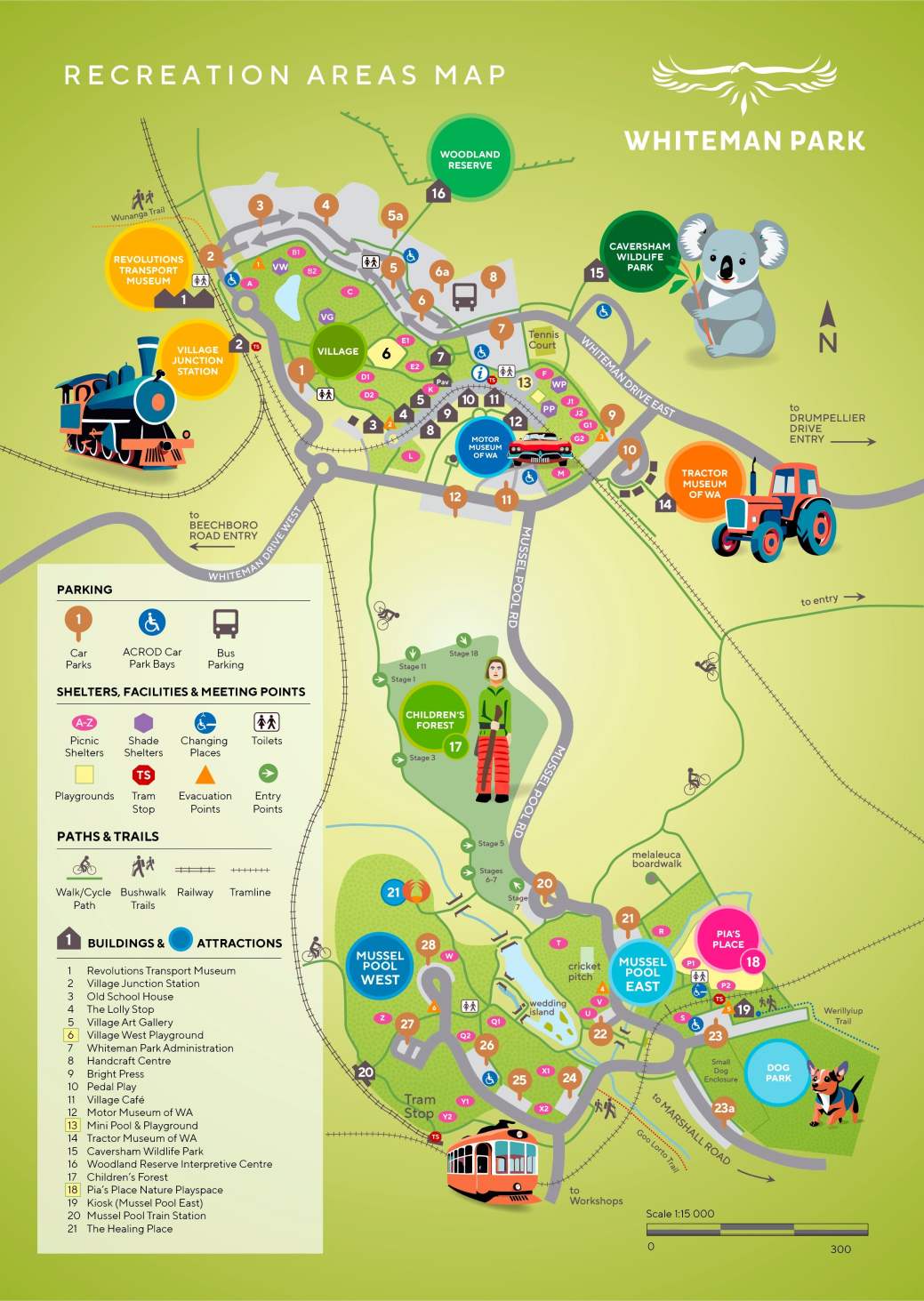 Heritage Tram Rides Whiteman Park