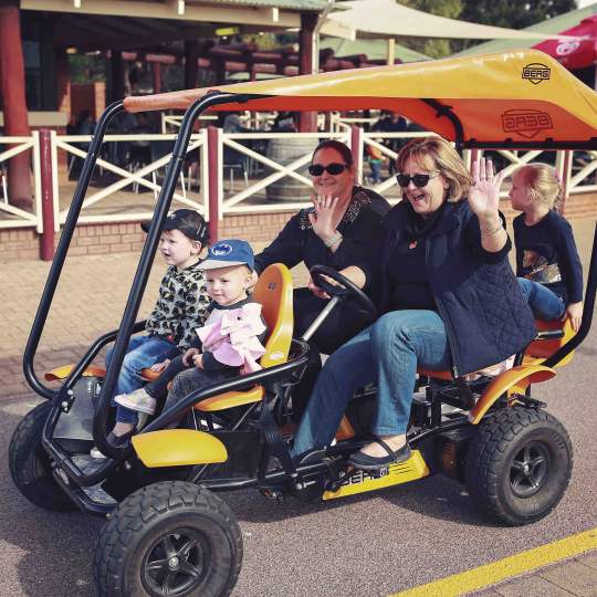 Pedal Play go karts at Whiteman Park