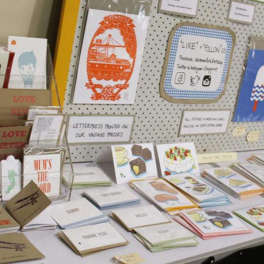 Bright Press -print shop - letterpress cards and prints