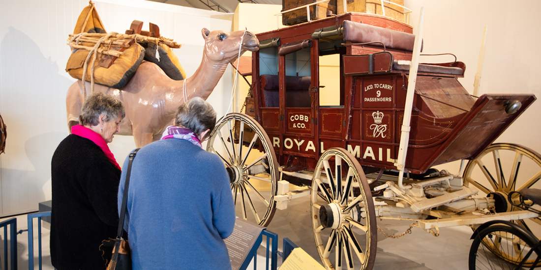 2020 Revolutions Transport Museum exploring in winter