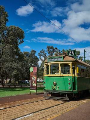 Whiteman Park Heritage electric tram rides Village WEB