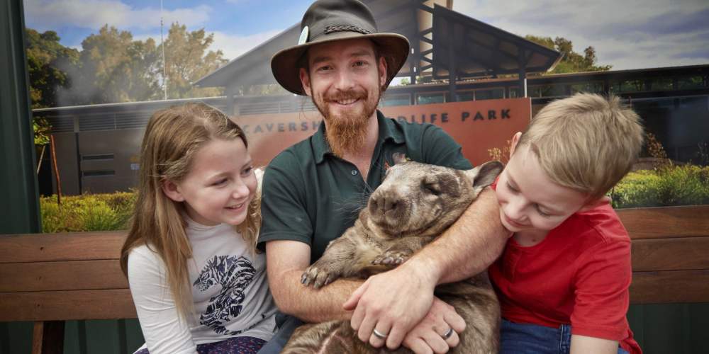 Caversham Wildlife Park meet a wombat WEB CRP