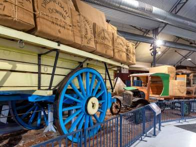 Revolutions Transport Museum camels to cars