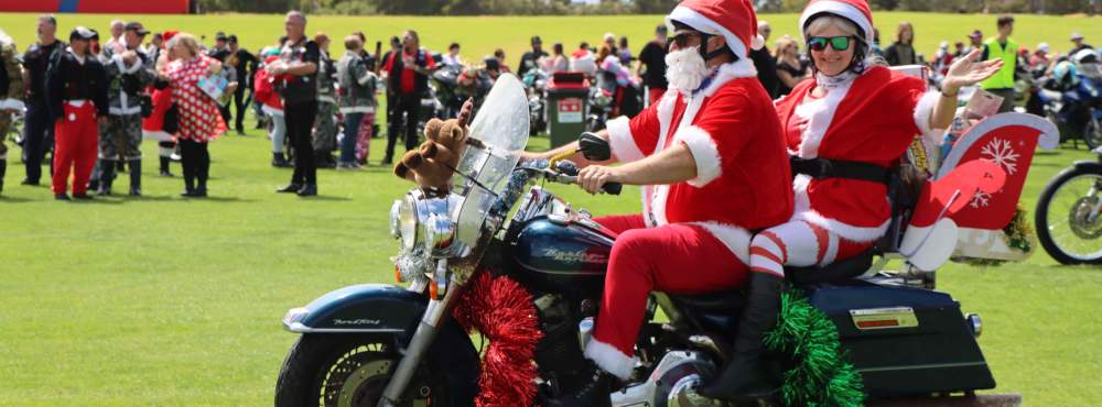 PBCR santa bike rider