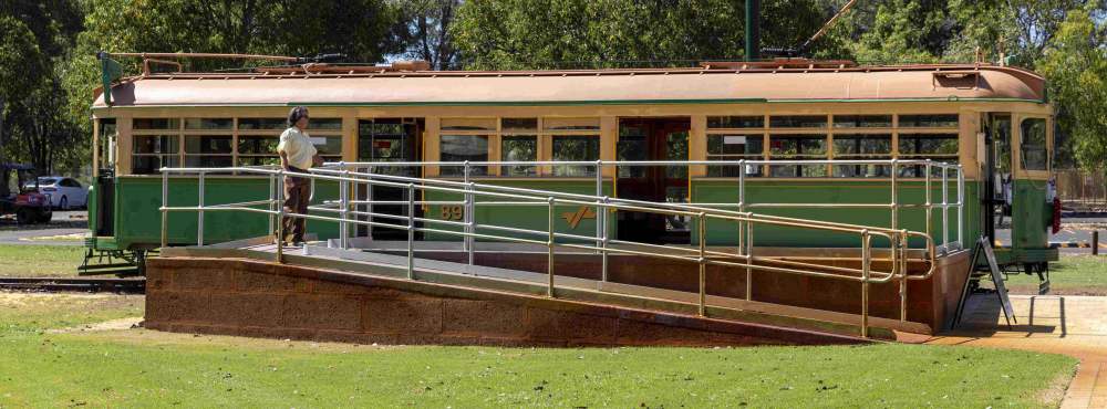 Whiteman Park accessible tram stop WEB