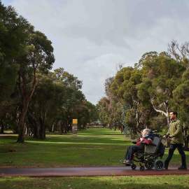 Disability access wheelchair friendly paths WEB