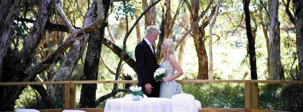 Weddings at Whiteman Park Melaleuca boardwalk