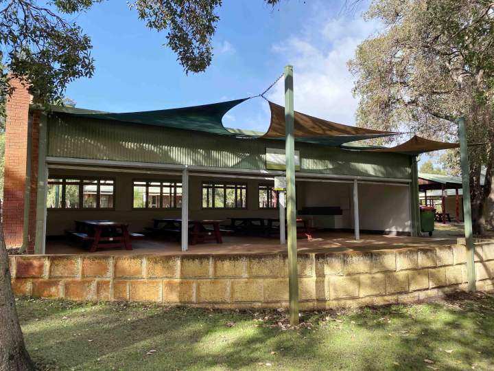 Venue Hire Pavilion from the lawn