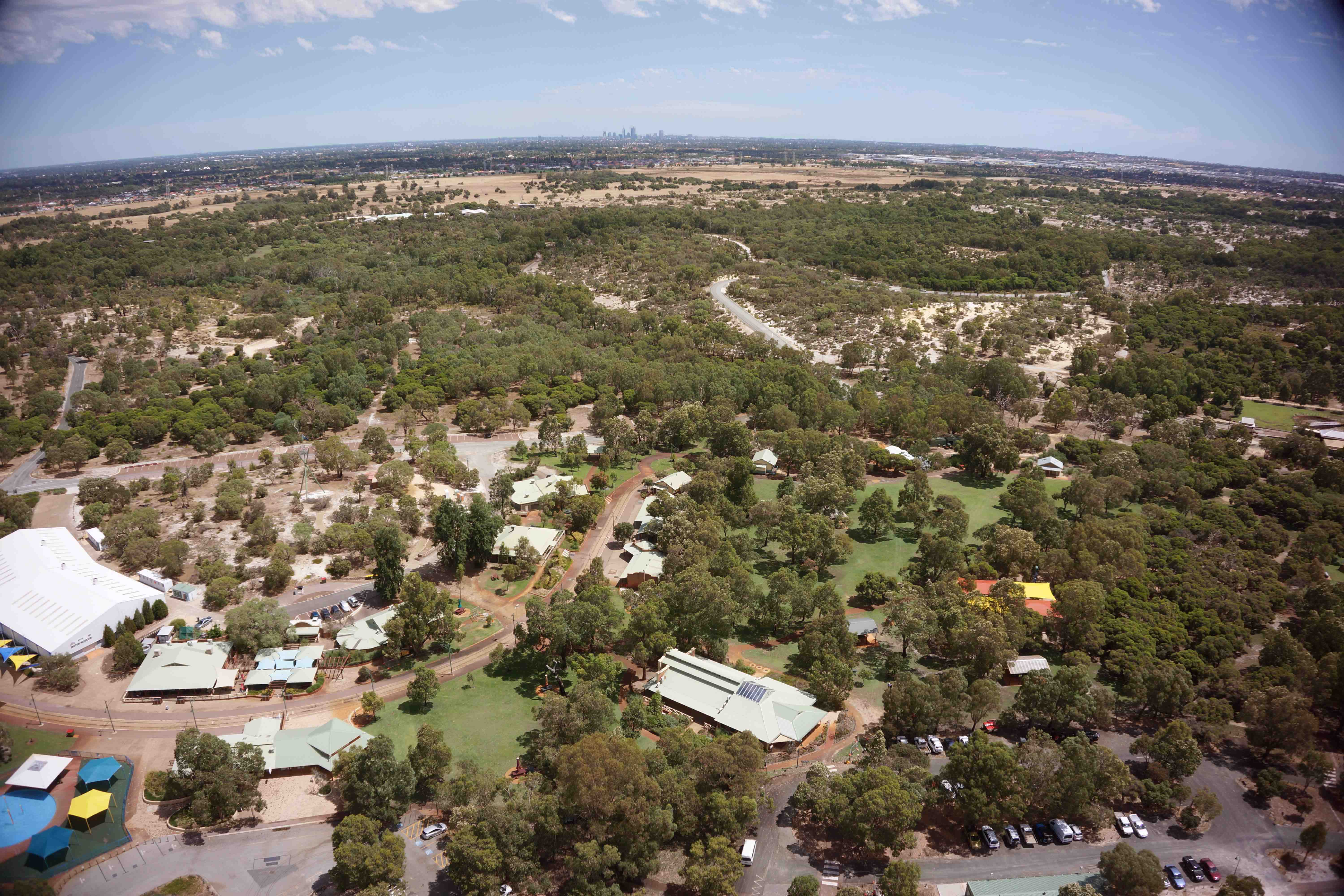 Whiteman Park Village aerial WEB