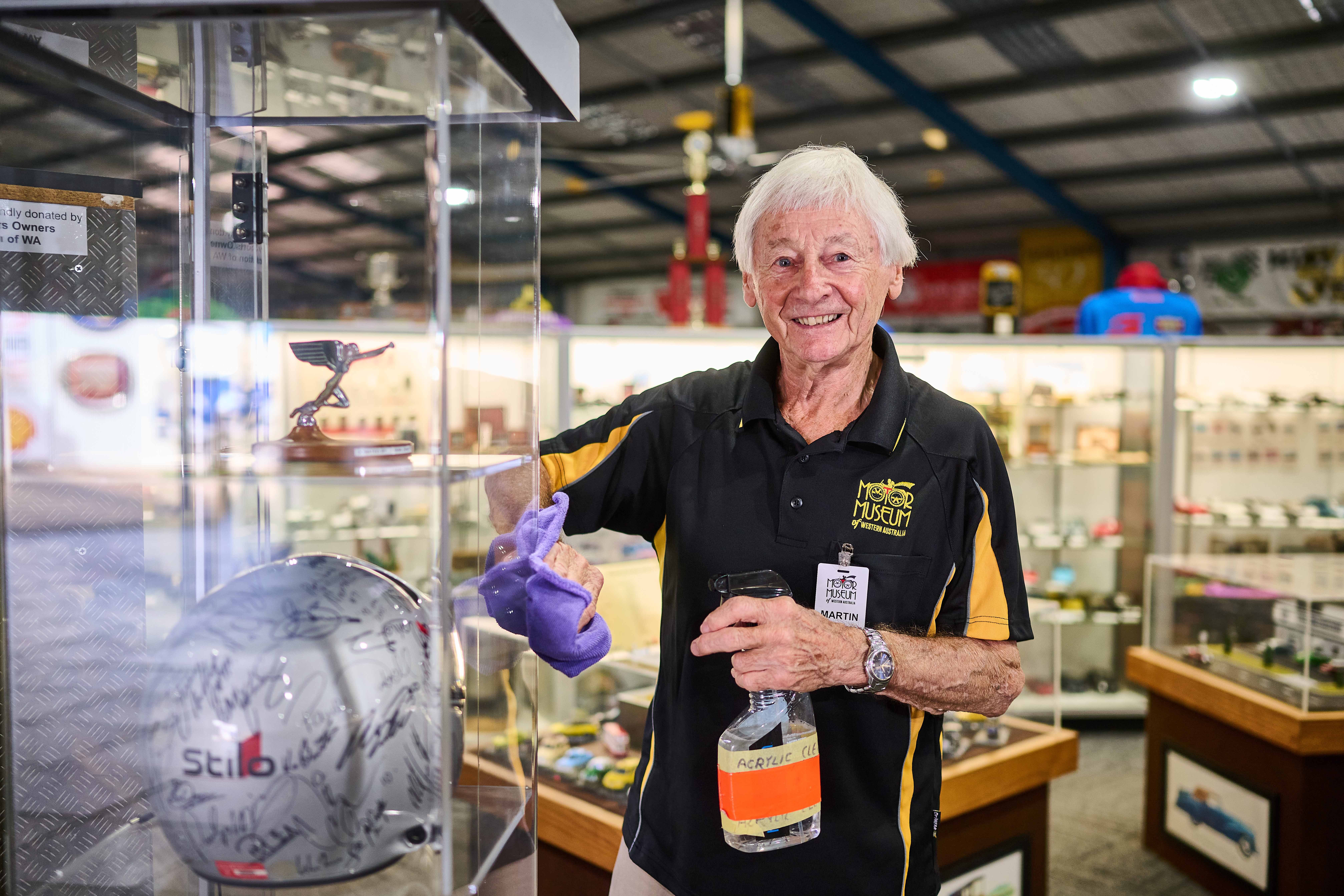 103 Motor Museum volunteering WHITEMAN 250408