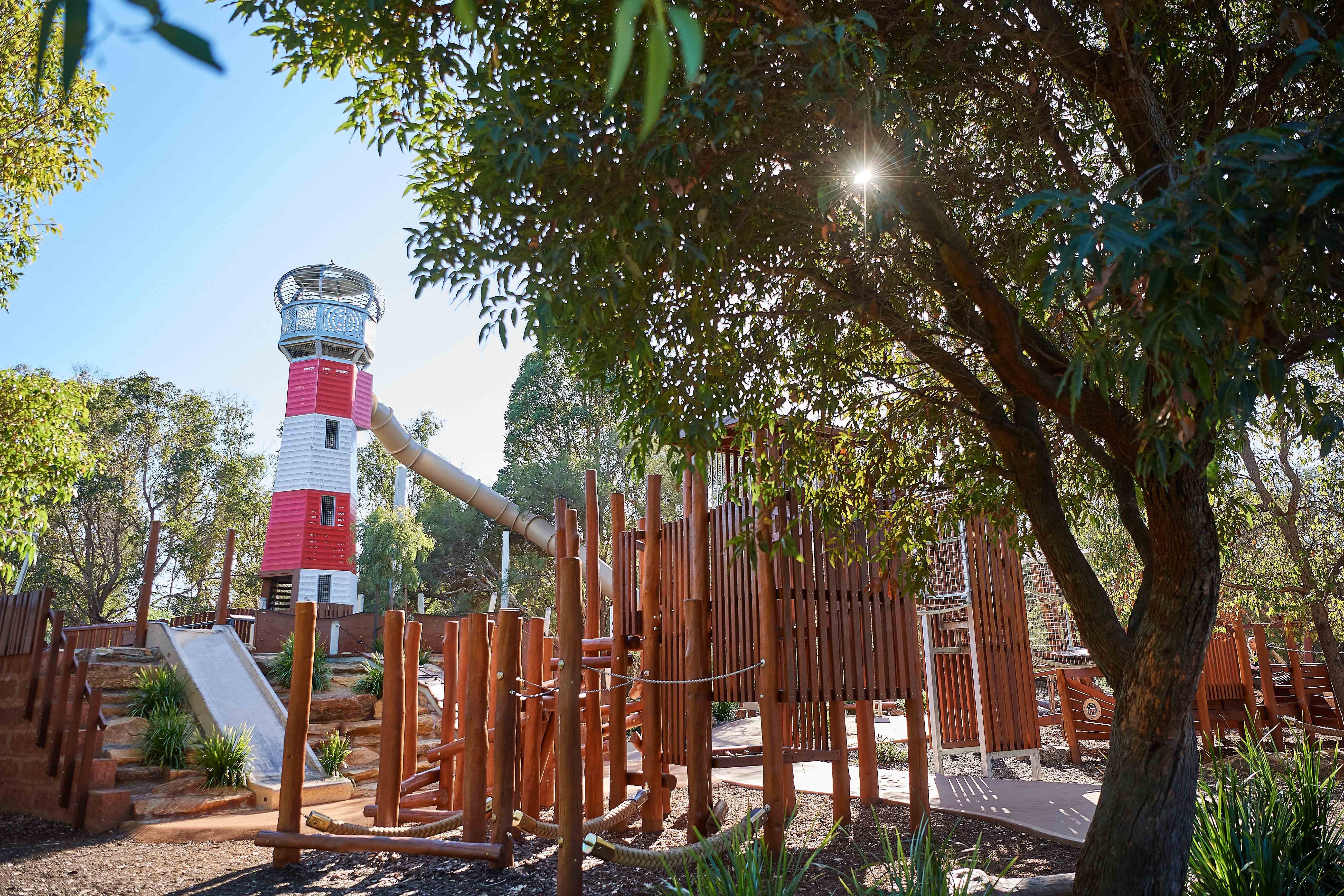 017 Whiteman Park Pias Place morning sunshine