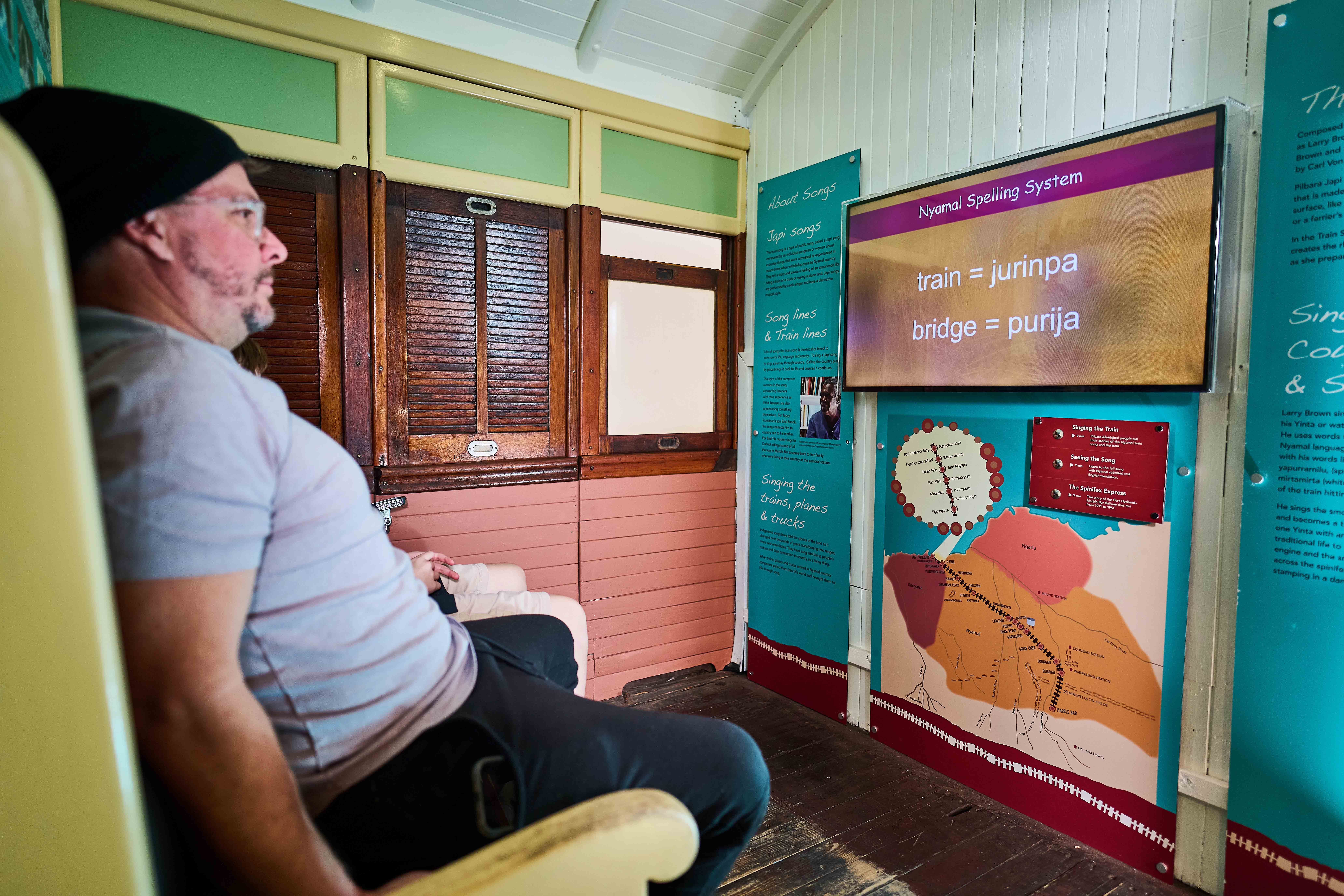 Revolutions exhibition Singing the Train 03 Whiteman Park