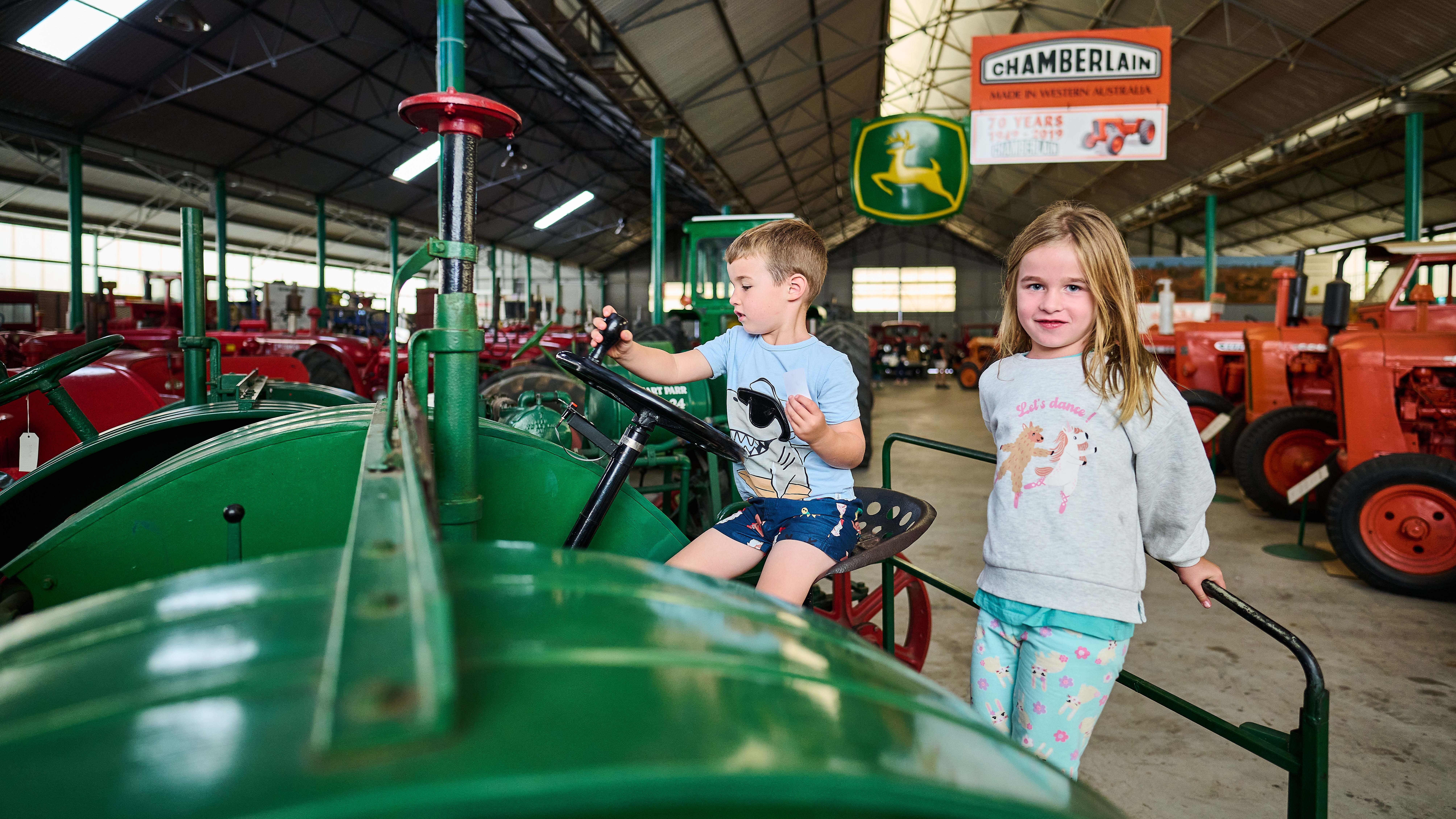 Tractor Museum of WA kids interactives Whiteman Park 2025 DC Images