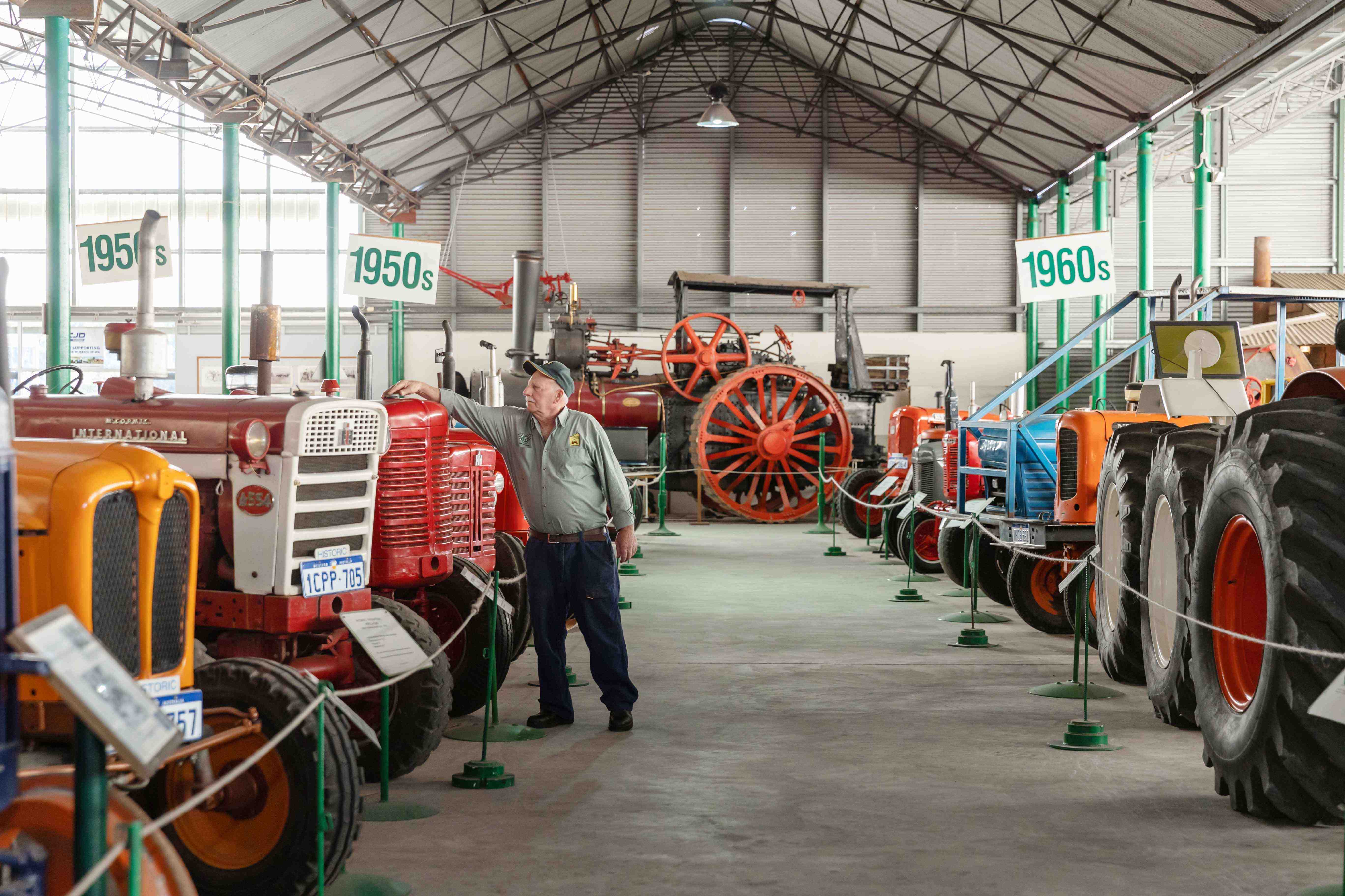 Whiteman Park education Tractor Museum Tractor Factor