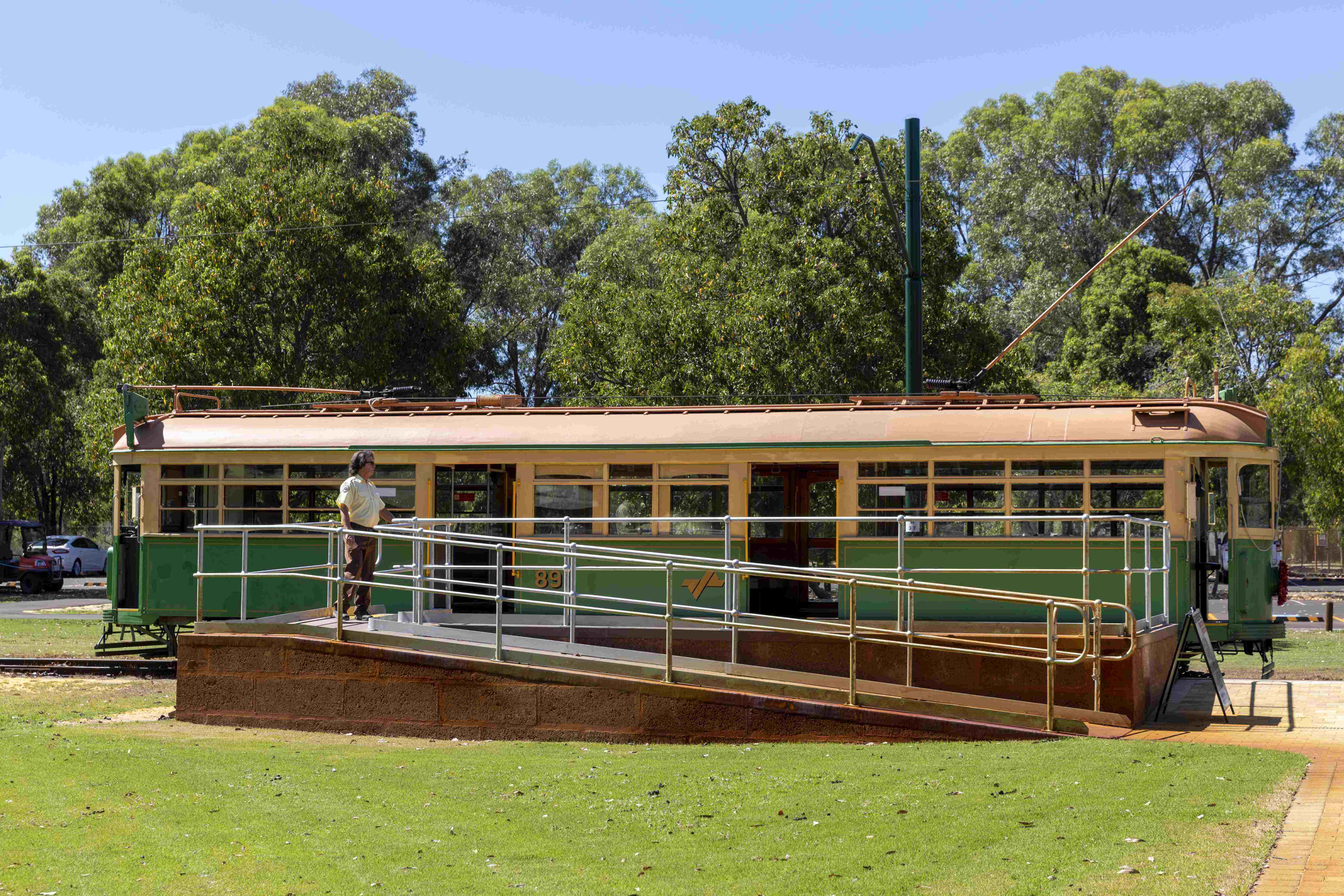 Whiteman Park accessible tram stop WEB