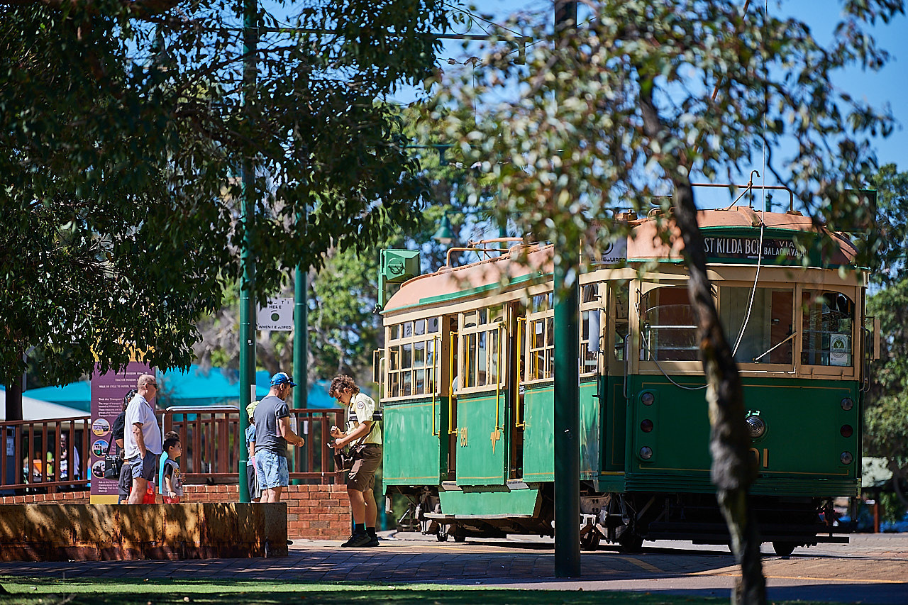 Whiteman Park Transport Heritage electric tram rides 325