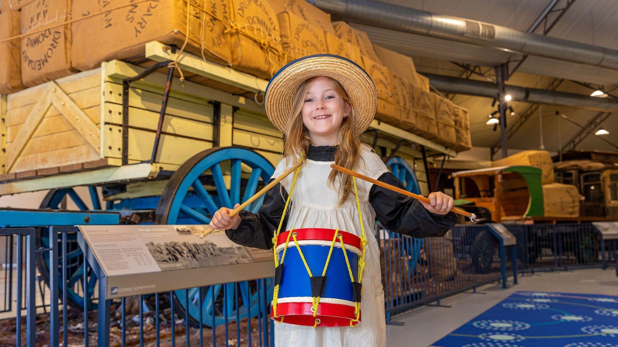 Whiteman Park education - Revolutions Museum - Bill and Beryl_dress up and play 01