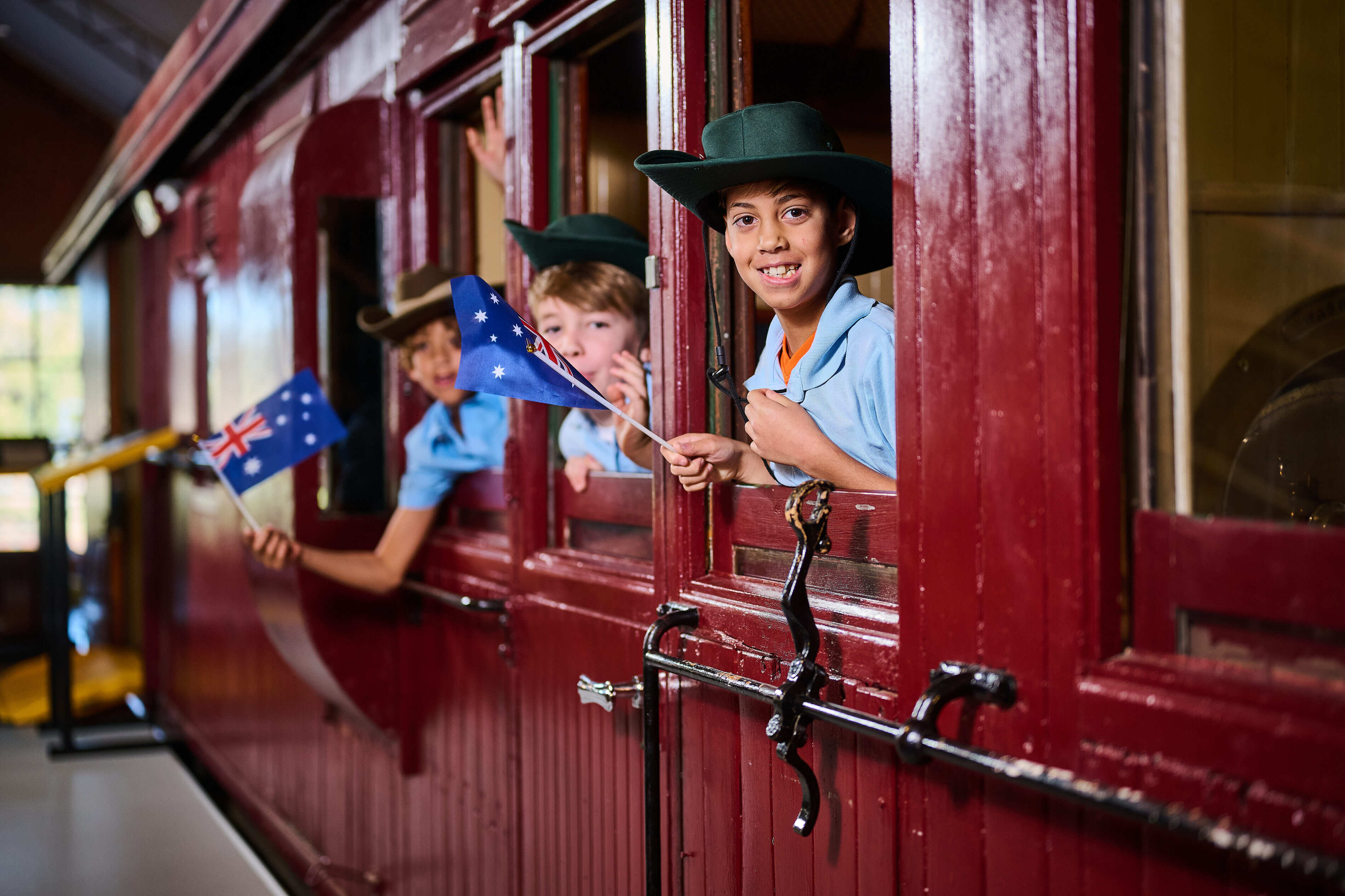 WP Education - Travelling ANZACs - 211_waving off from the train