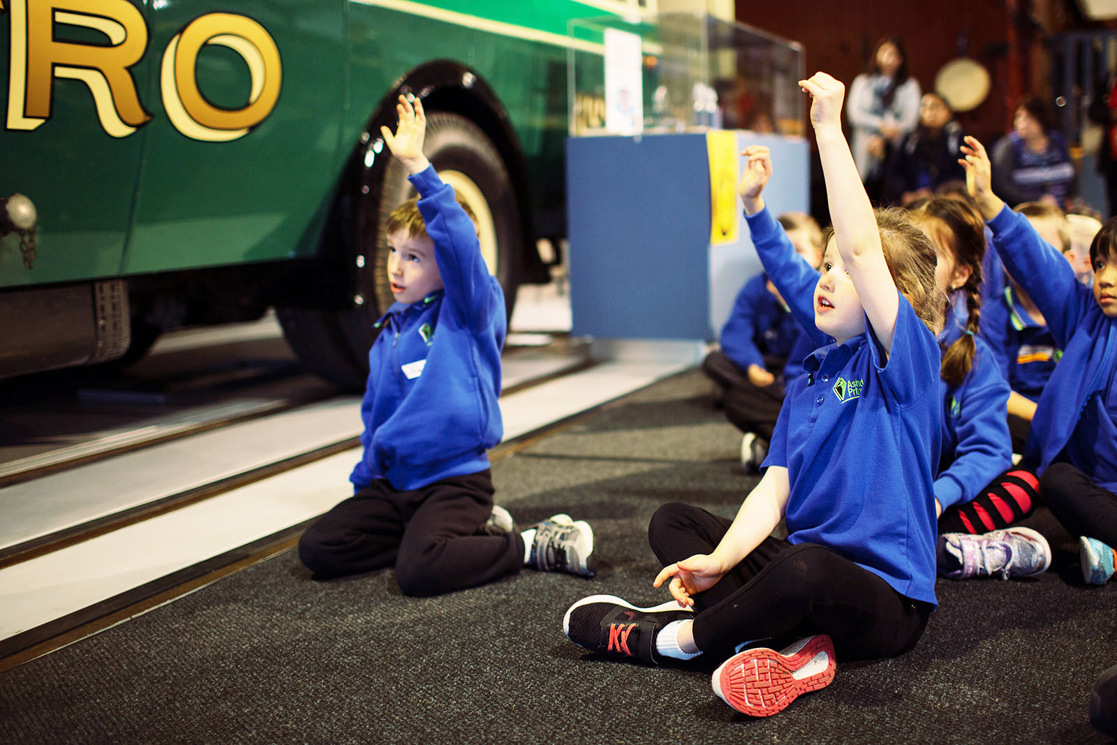 Whiteman Park education students in Revolutions WEB