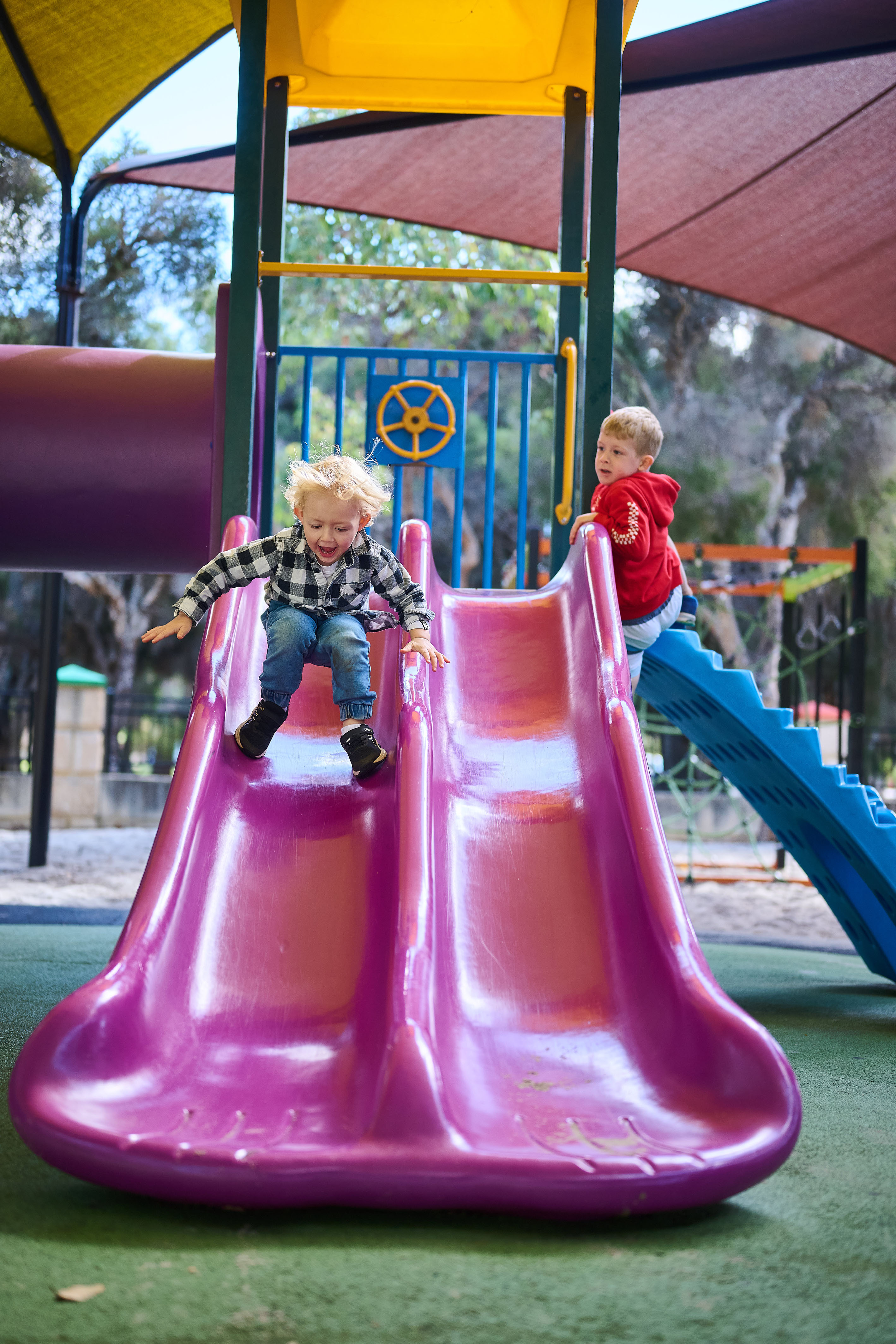 074 WP Playgrounds Village West slide jump