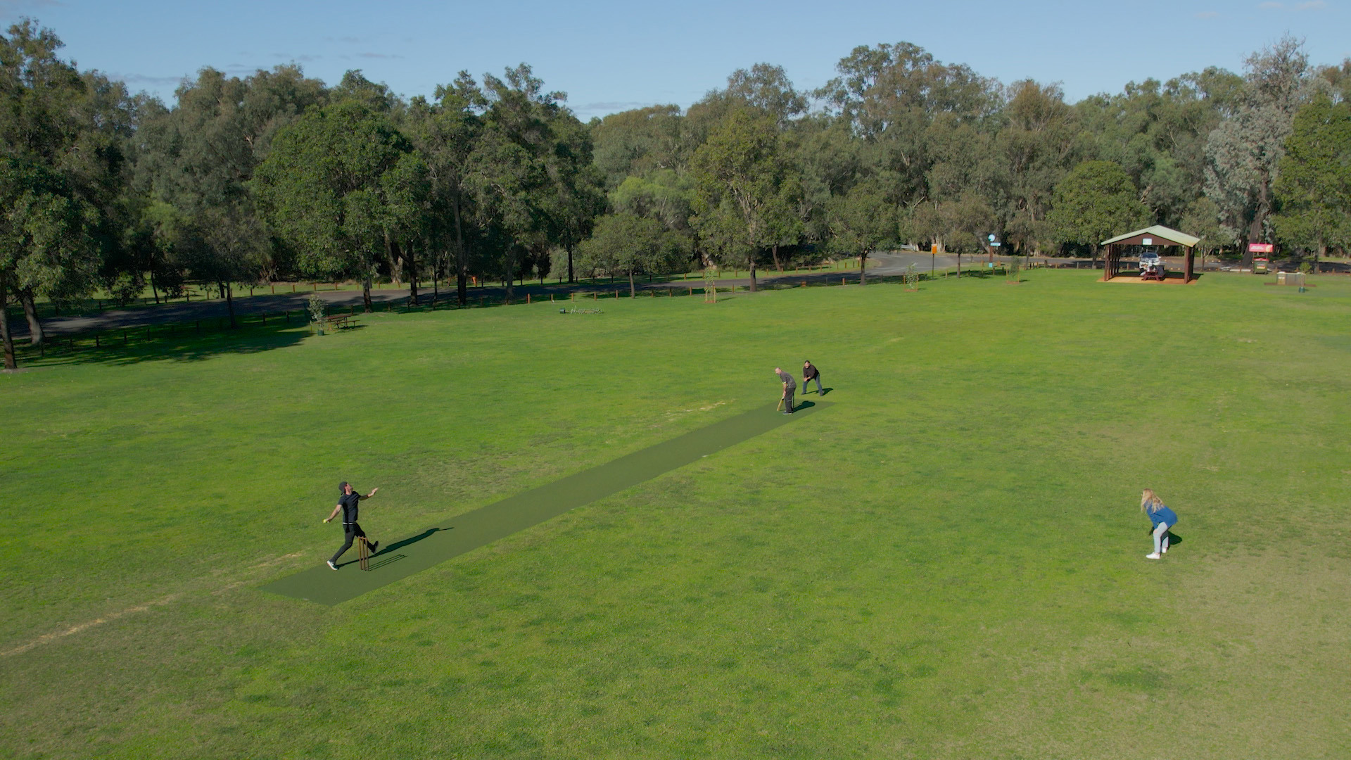 Whiteman Park recreation cricket pitch at Mussel Pool WEB