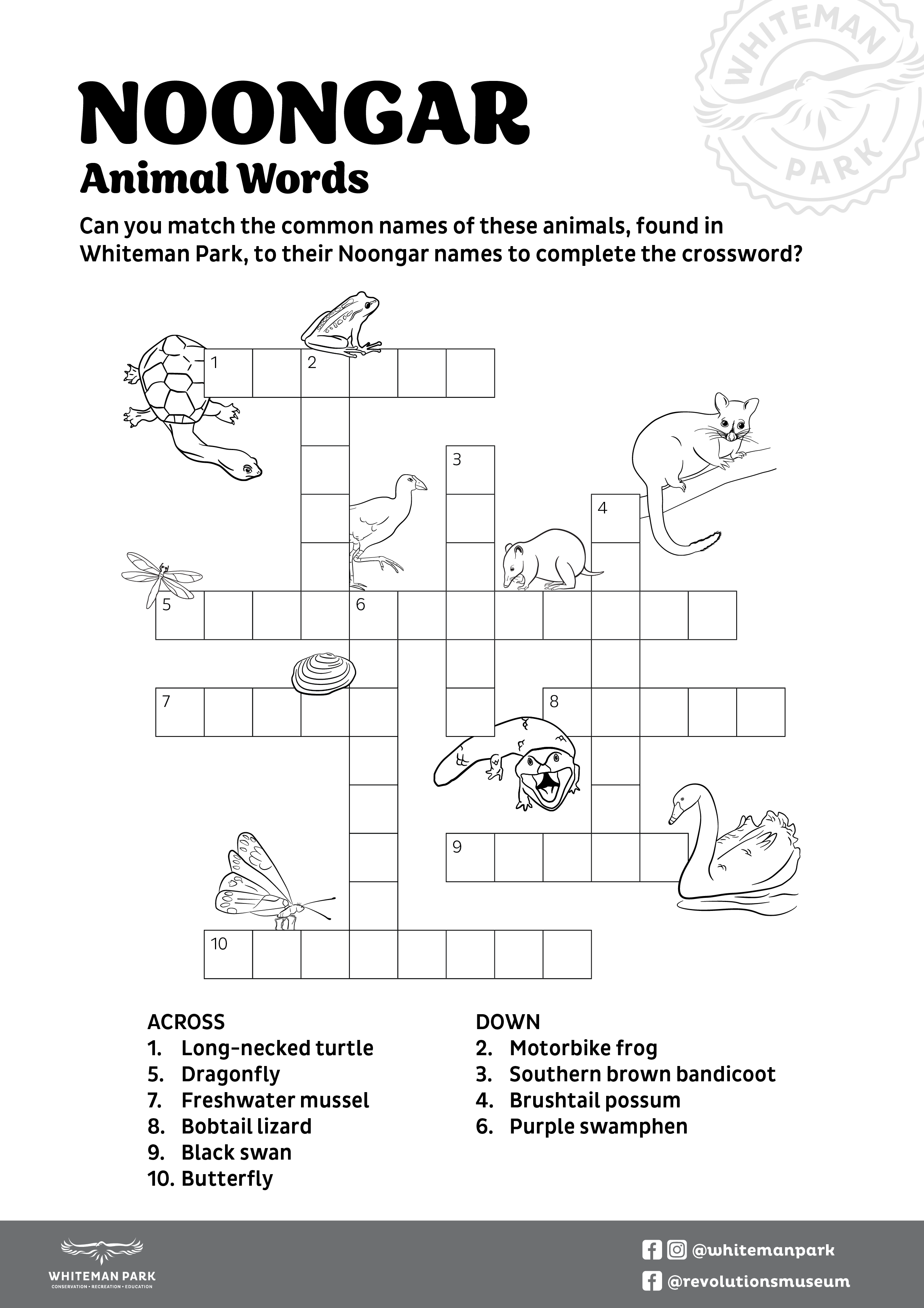 Noongar Words Crossword Whiteman Park_THUMB